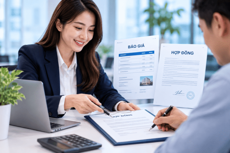 Báo Giá & Ký Hợp Đồng